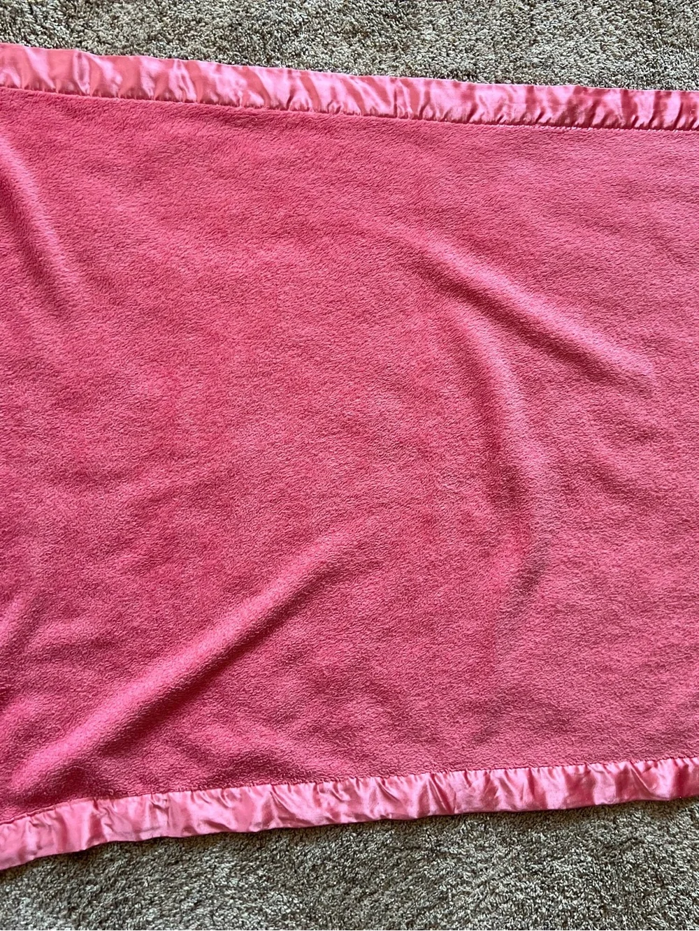 Elegant Baby Pink Blanket - Picture 2 of 3